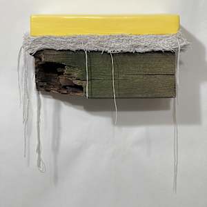 Bed Painting (light yellow) by Howard Schwartzberg, Image 10.