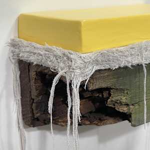 Bed Painting (light yellow) by Howard Schwartzberg, Image 8.