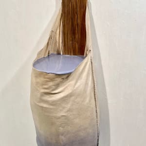 Bag Painting (grey purple gloss ) sister by Howard Schwartzberg