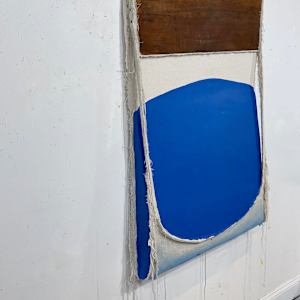 Incline Bag Painting Open Sided (blue) by Howard Schwartzberg, Image 2.