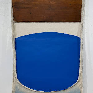 Incline Bag Painting Open Sided (blue) by Howard Schwartzberg, Image 6.