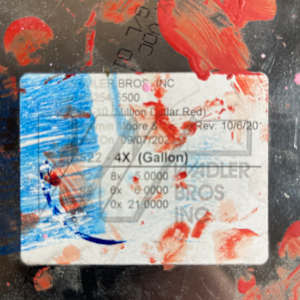 Suspended Painting (red trilogy) by Howard Schwartzberg 