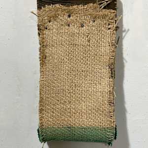 Suspended Painting (bright green) by Howard Schwartzberg 