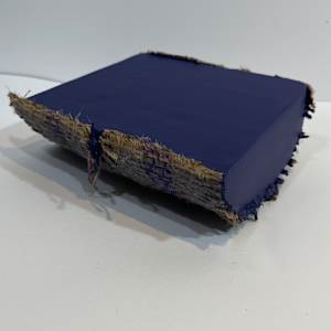 Small Section Painting (navy blue) by Howard Schwartzberg 
