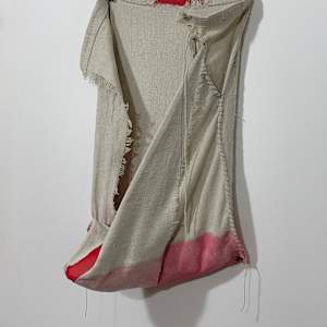Pouch Painting  (deep red) by Howard Schwartzberg 
