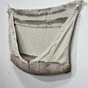 Pouch Painting  (violet brown) by Howard Schwartzberg 