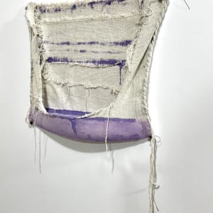Pouch Painting (purple gloss with stripes) by Howard Schwartzberg 