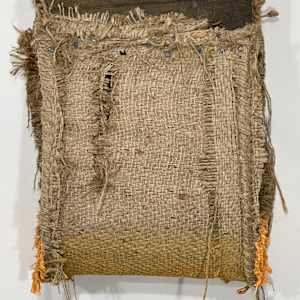 Suspended Painting (light orange) by Howard Schwartzberg 