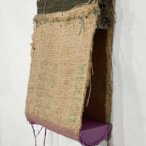 Suspended Painting (purple) by Howard Schwartzberg 