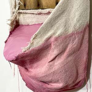 Incline Bag Painting (fuchsia) by Howard Schwartzberg 