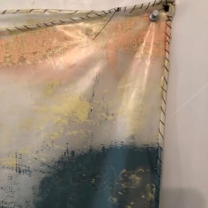 Transparent Negative Plastic Bag Painting (yellow) 