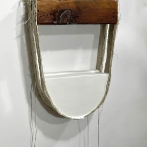 Suspended Painting (white separated) by Howard Schwartzberg 