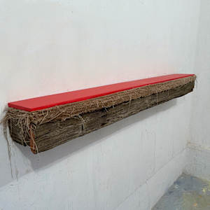 Bed Painting (red) by Howard Schwartzberg 