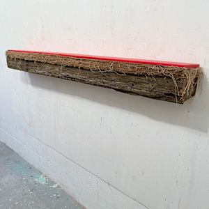 Bed Painting (red) by Howard Schwartzberg 