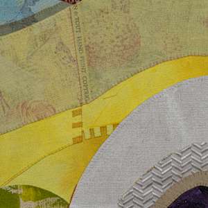 Figures And Flying Clouds by Nina Grubin 