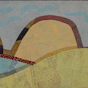 Figures And Flying Clouds by Nina Grubin 