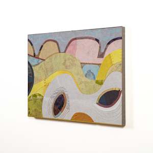 Figures And Flying Clouds by Nina Grubin 