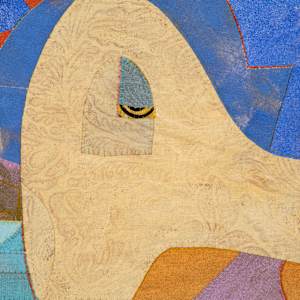 Reclining Figures in Blue by Nina Grubin 