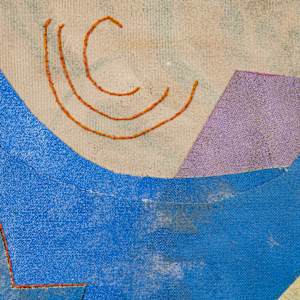 Reclining Figures in Blue by Nina Grubin 