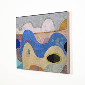 Reclining Figures in Blue by Nina Grubin 