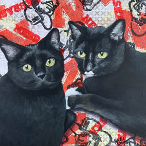 Husker Kitties by Lorelle Carr