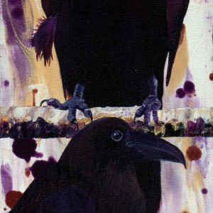 Two Ravens by Lorelle Carr