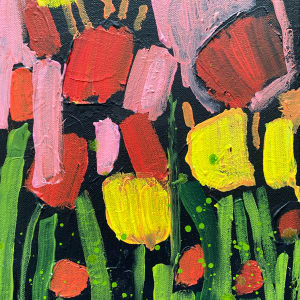 Fresh Blooms 21 by Sheryl Siddiqui Art