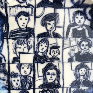 Zoom Plate Blue by Gail Altschuler, Image 3.