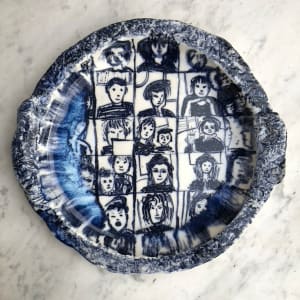 Zoom Plate Blue by Gail Altschuler, Image 1.