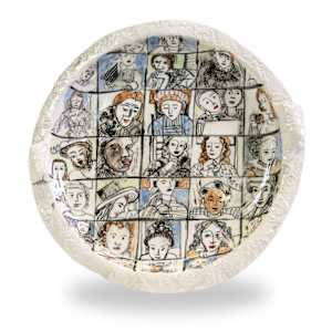 Zoom Meeting plates I  and II by Gail Altschuler, Image 2.