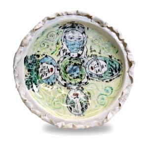 Mask plates by Gail Altschuler, Image 2.