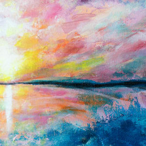 Painted Skies by Dacia Livingston Parker  Image: Detail
