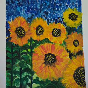 Sunlit Bloom by Mittal Sompura