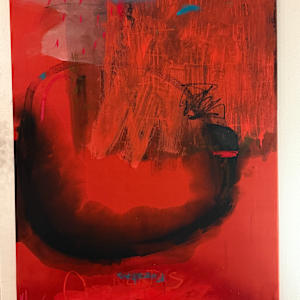 Untitled Red by Miguel Valdivia Ramos