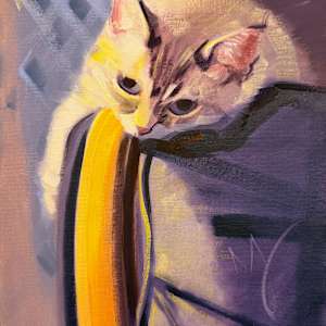 Cat 8x10 by Matthew Jacobson