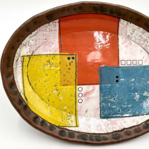 Oval Dish by Anna Szafranski 