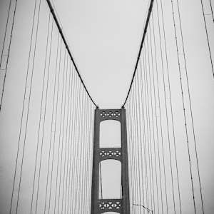Driving Across the Mighty Mac by Derek Jinks