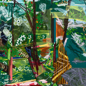 Pattern in the Forest: Kachess Lake by Anastasia Zielinski 