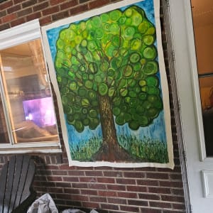 Family Tree Painting Piece by Bobbie Bonita 