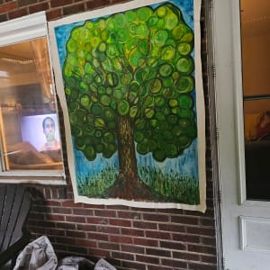 Family Tree Painting Piece by Bobbie Bonita