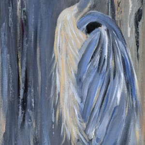 Scattering of Herons 1 by Gail Holland