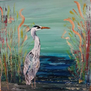 Among the Reeds by Gail Holland