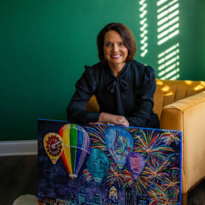 KENTUCKY DERBY FESTIVAL POSTER 2025 by Kim Perry