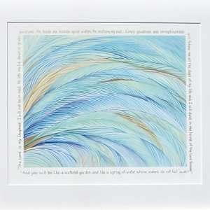 Healing Waters Psalm 23 -matted (copy) by L.A. Carroll Studio