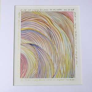 Awakening Joy (Psalm 126:2-3, matted) by L.A. Carroll Studio