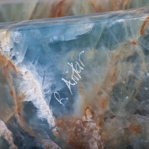 blue onyx bowl by Robin Antar 