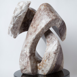 STONE SCULPTURE SHOWING RELATIONSHIPS by Robin Antar 