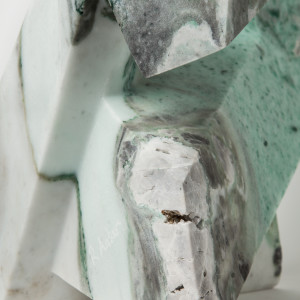 RARE YULE MARBLE LOVERS ENTWINED by Robin Antar 