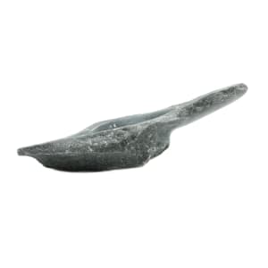 STONE CENTERPIECE / RARE GRAY YULE MARBLE by Robin Antar 