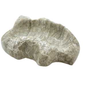 small alabaster candy dish or large salt cellar by Robin Antar 